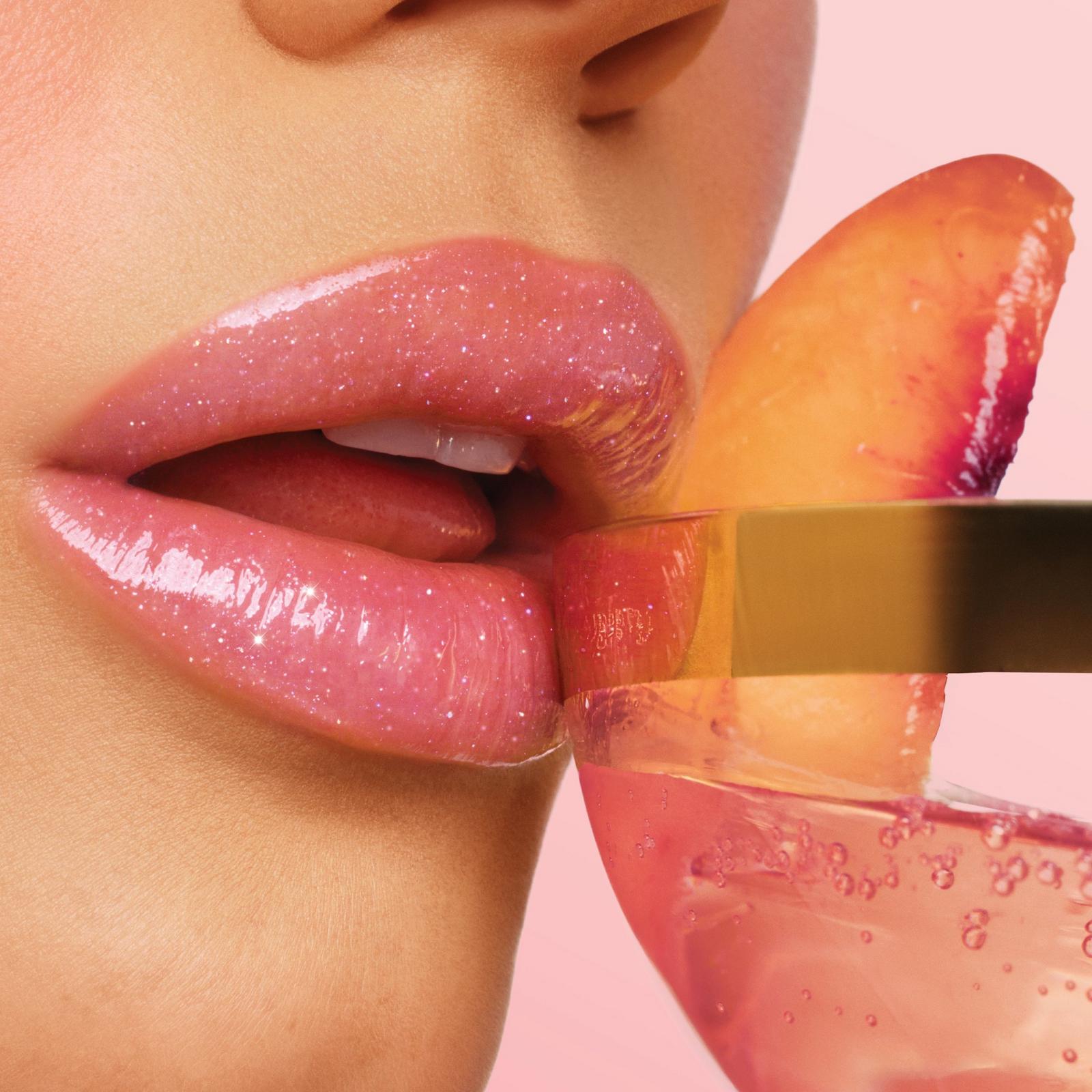 Polite Society - Peach Bellini Polite Pout Glossy Lip Balm