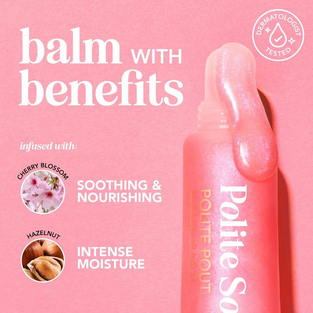 Polite Pout Glossy Lip Balm