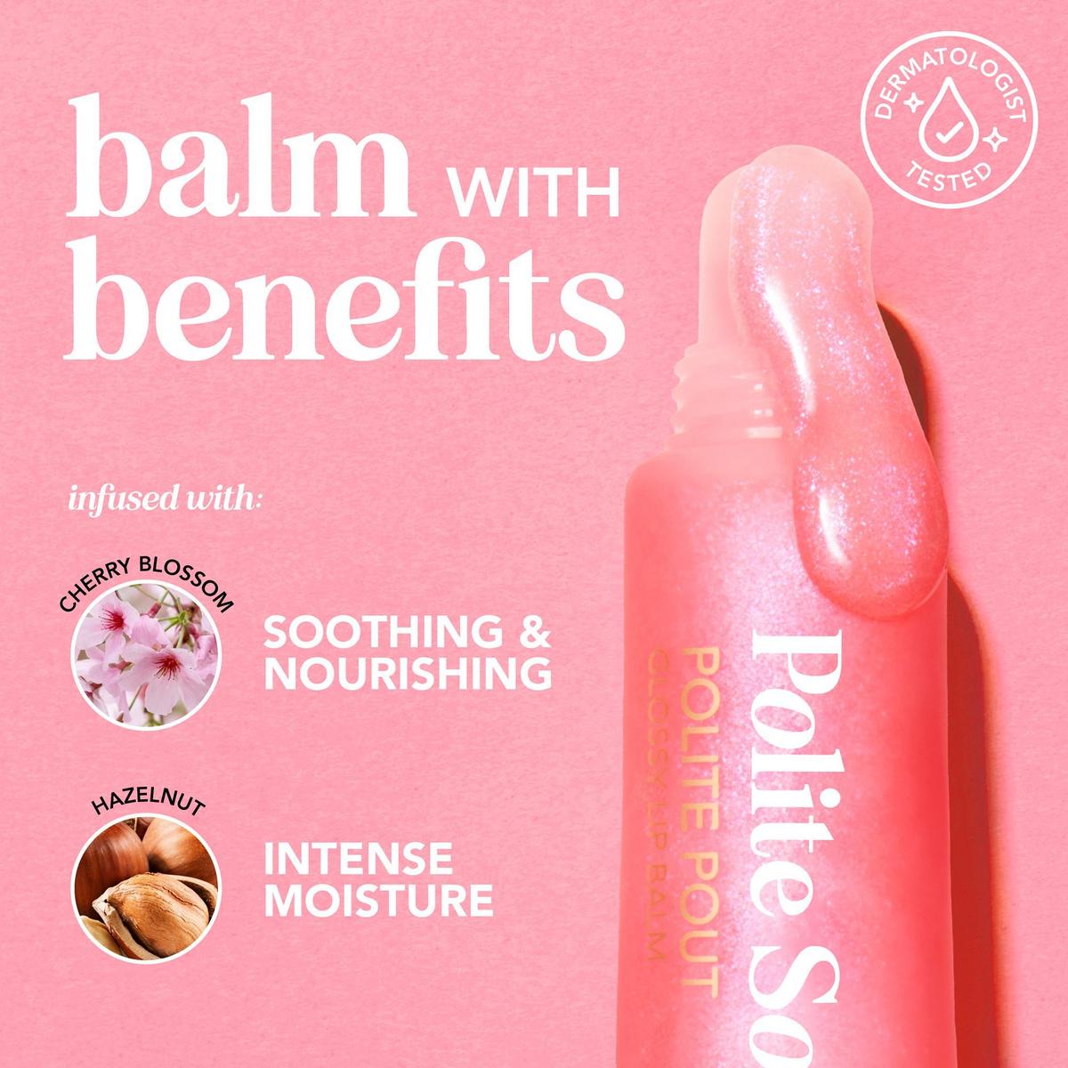 Polite Pout Glossy Lip Balm