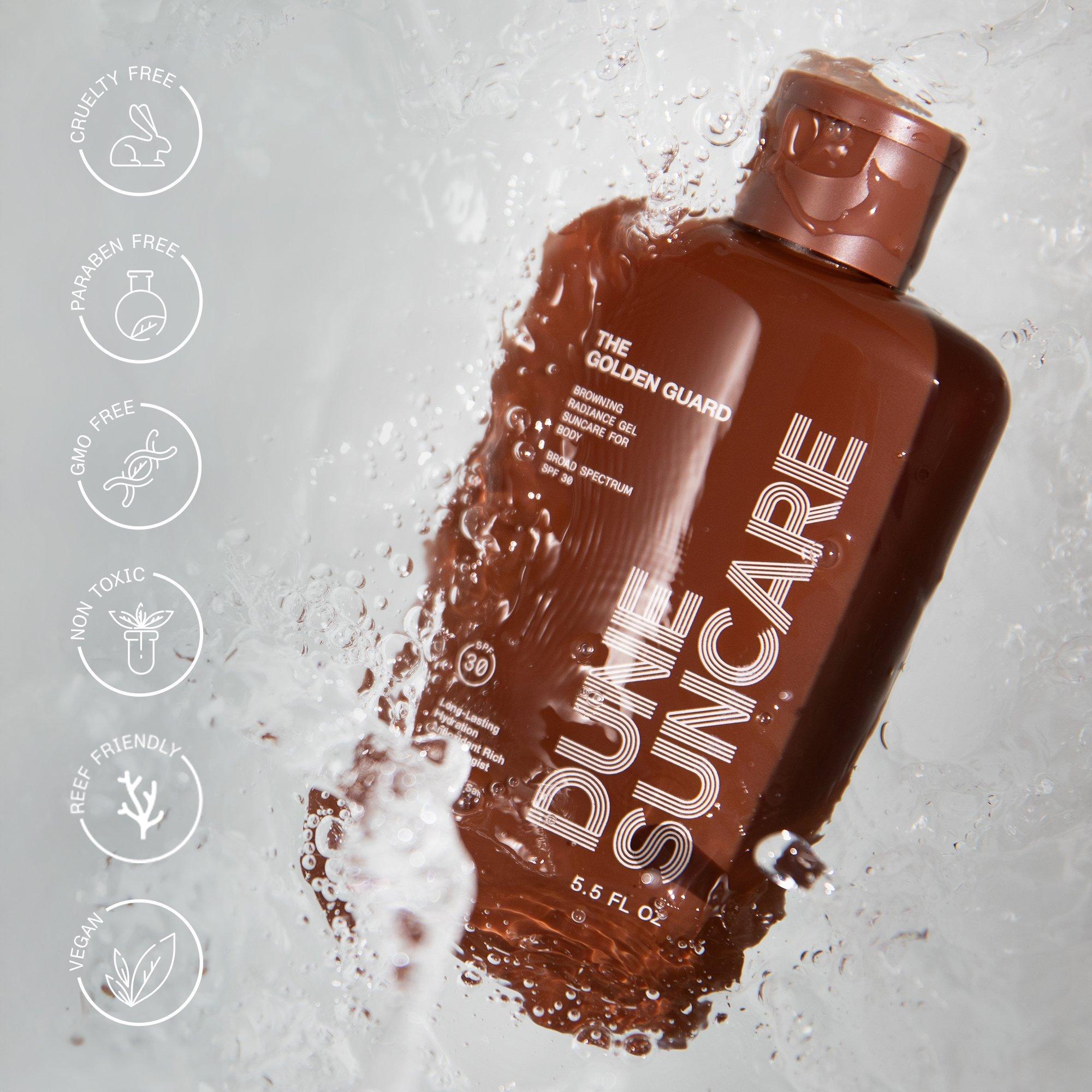 Гель-автозагар с сиянием для тела Dune Suncare The Golden Guard — фото 3