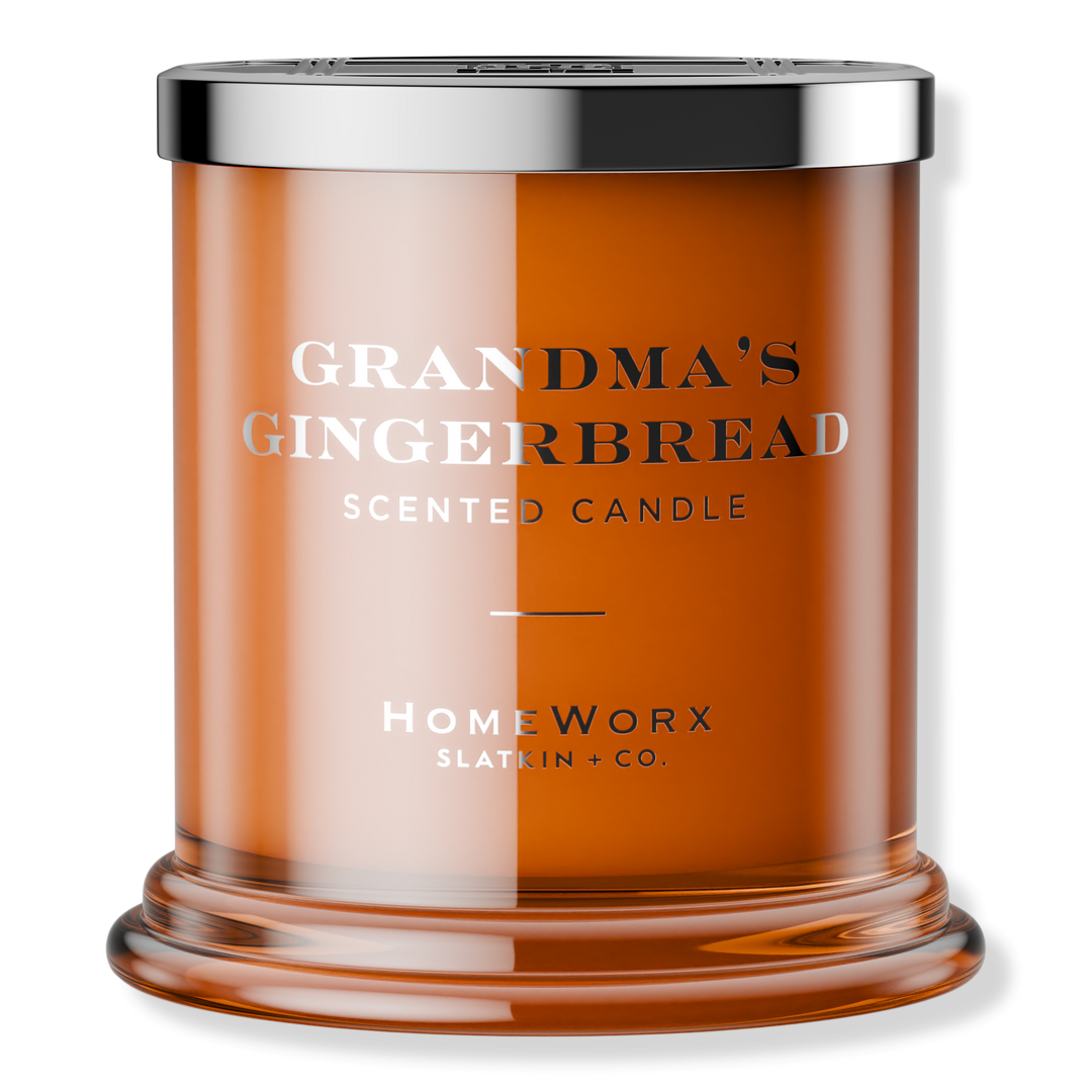HomeWorx Grandma's Gingerbread 1-Wick Scented Candle #1