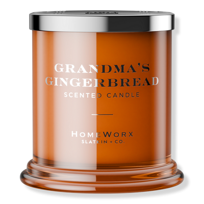 HomeWorx Grandma's Gingerbread 1-Wick Scented Candle