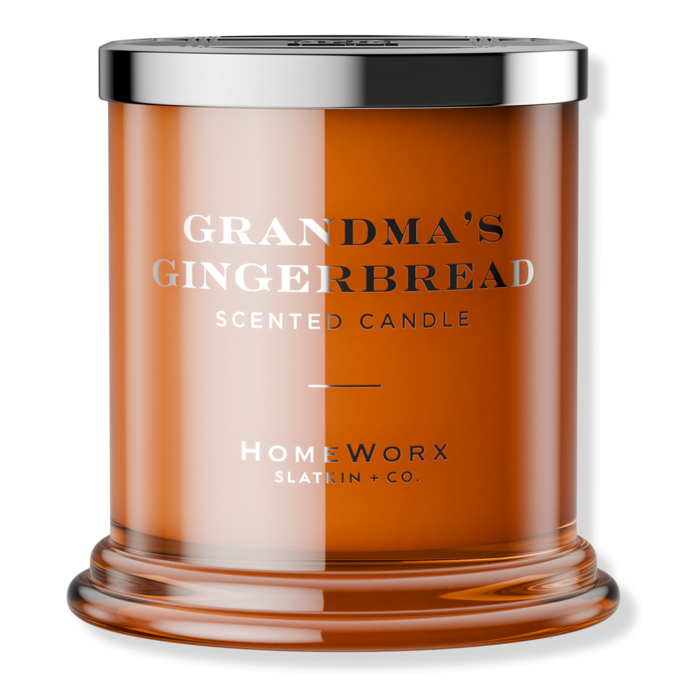 Homeworx Grandma's Gingerbread 1-wick Scented Candle In Brown