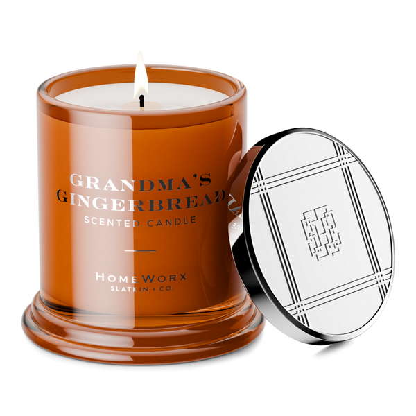 HomeWorx Grandma's Gingerbread 1-Wick Scented Candle #2