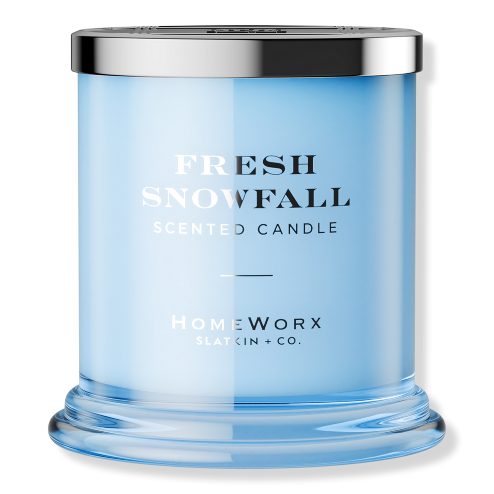 Homeworx Fresh Snowfall 1-wick Scented Candle In Multi