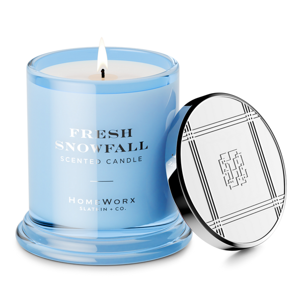 HomeWorx Fresh Snowfall 1-Wick Scented Candle #2