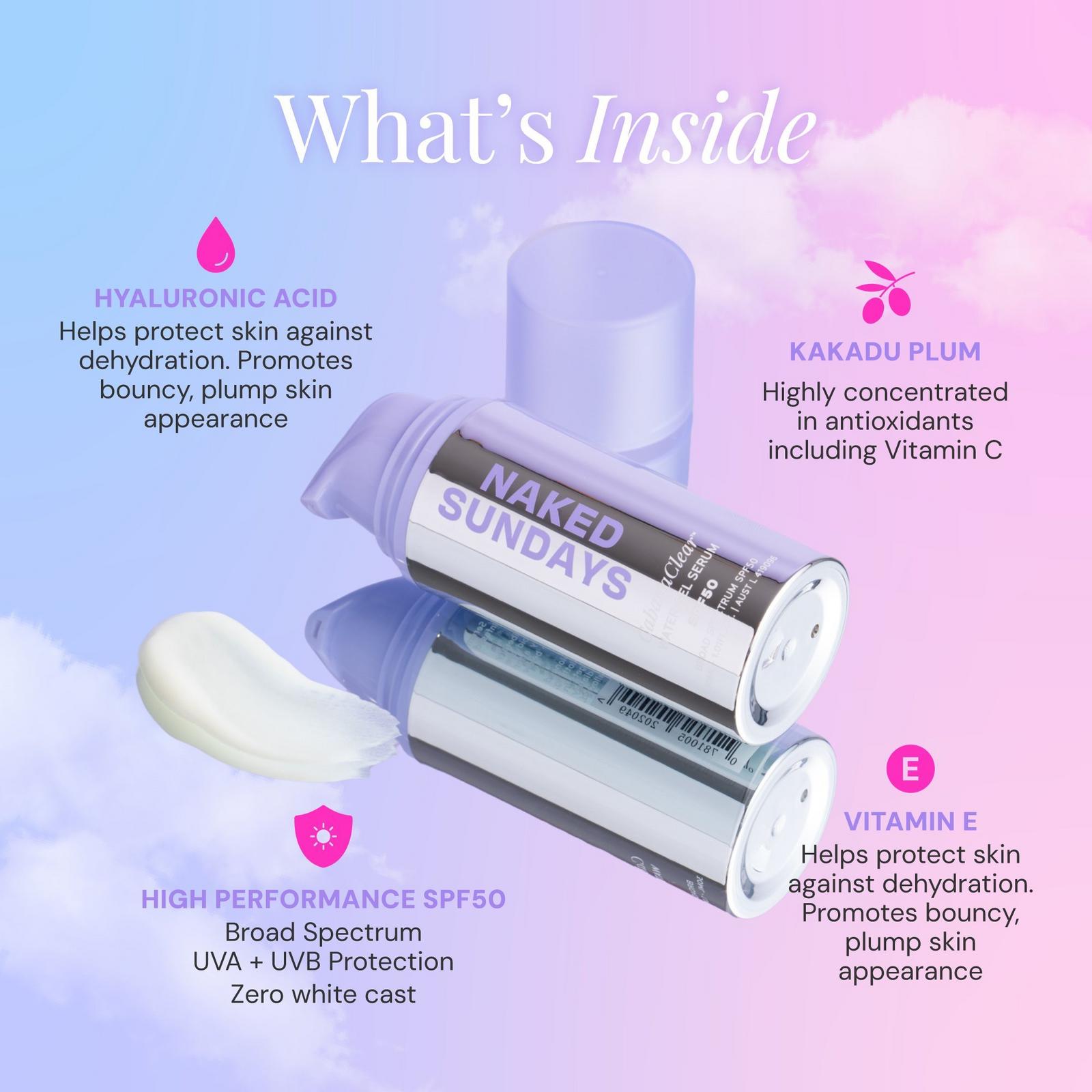 CabanaClear Water Gel Serum SPF50