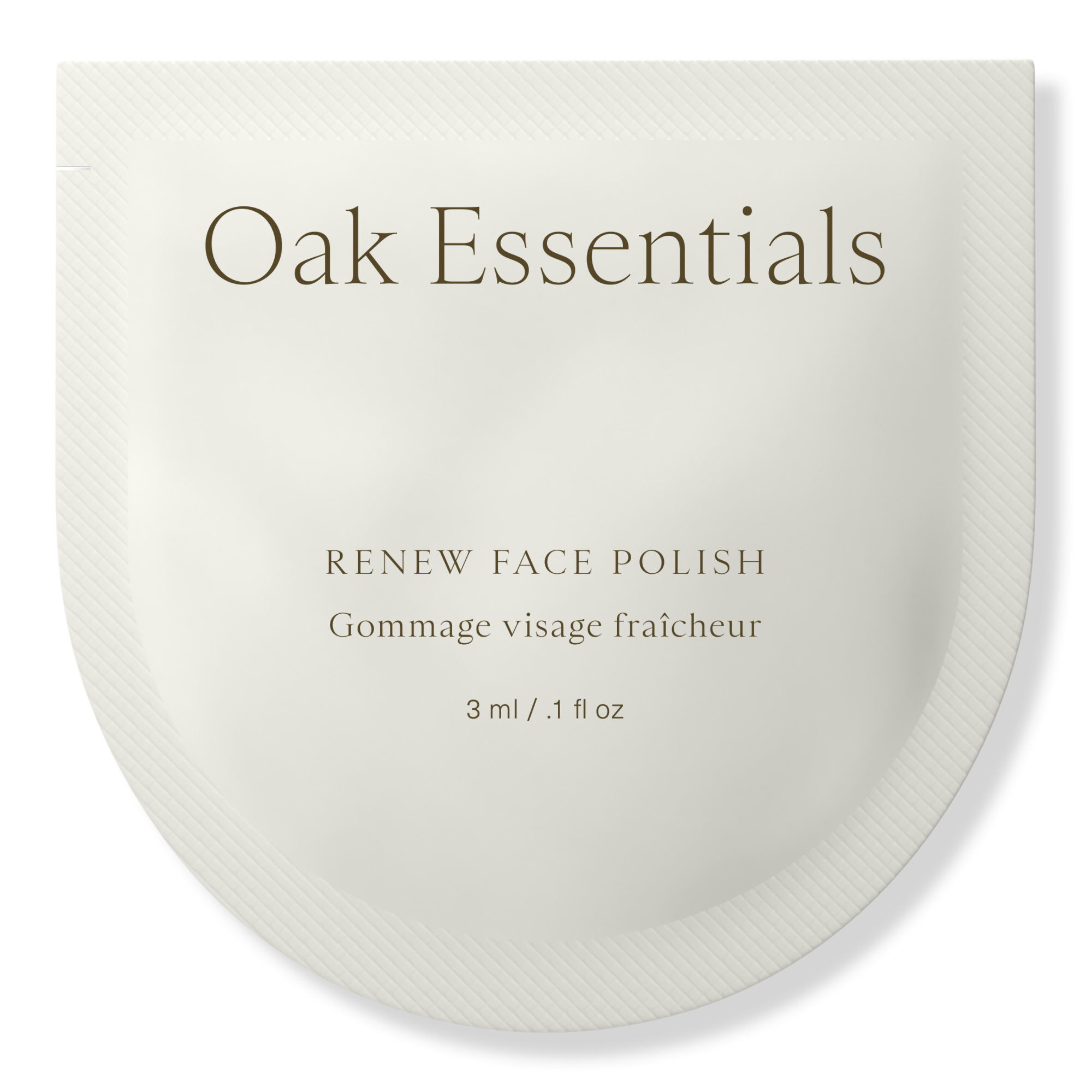 Oak Essentials Free Renew Face Polish Packette with brand purchase #1