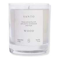Santo Wood Candle