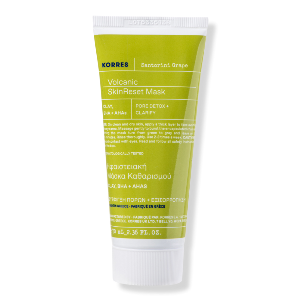 Korres Santorini Grape Volcanic Skin Reset Mask