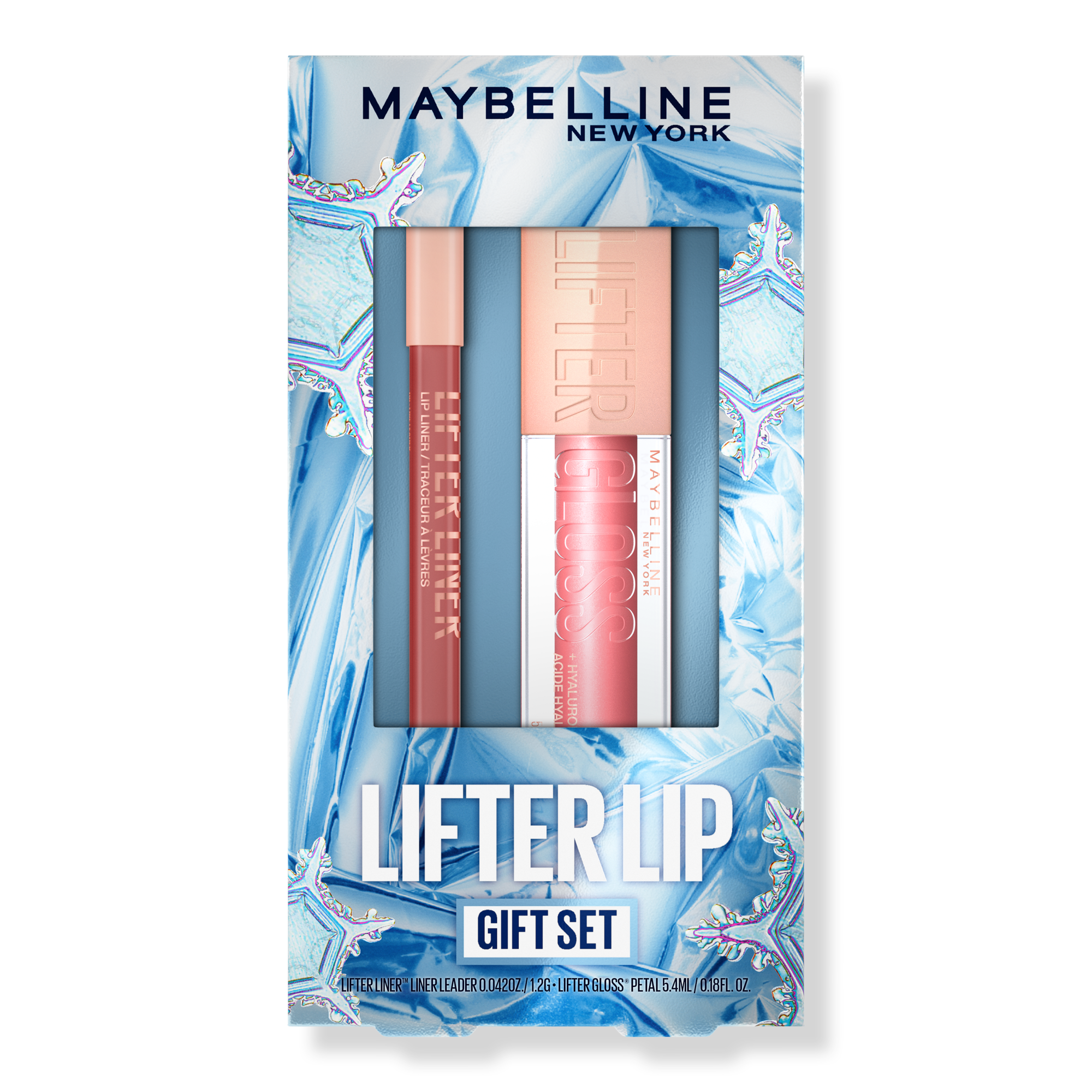 Maybelline Lifter Liner + Lifter Gloss Lip Holiday Gift Set #1