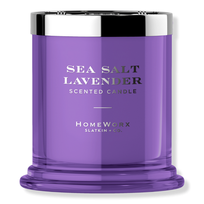 HomeWorx Sea Salt Lavender 1-Wick Scented Candle