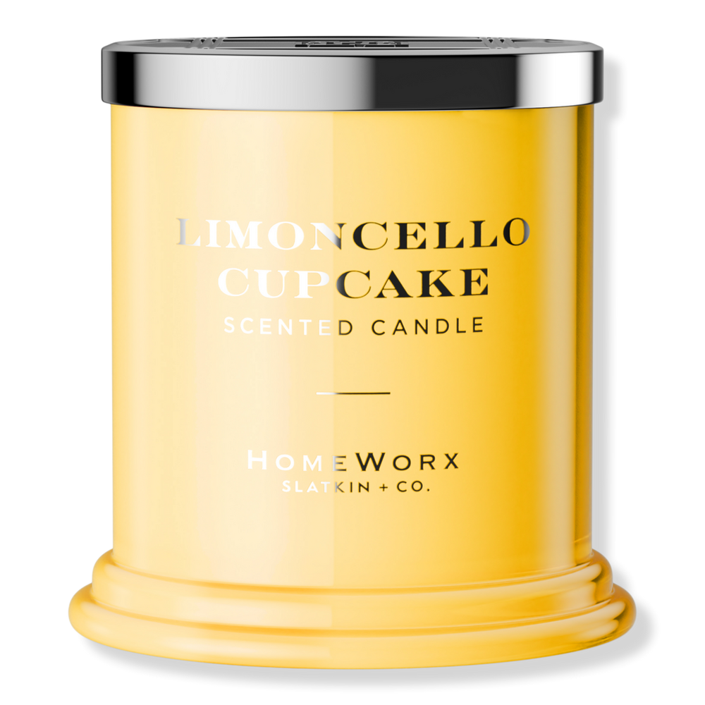 Homeworx Limoncello Cupcake 1-wick Scented Candle In Yellow