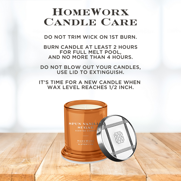 HomeWorx Spun Vanilla Sugar 1-Wick Scented Candle #5