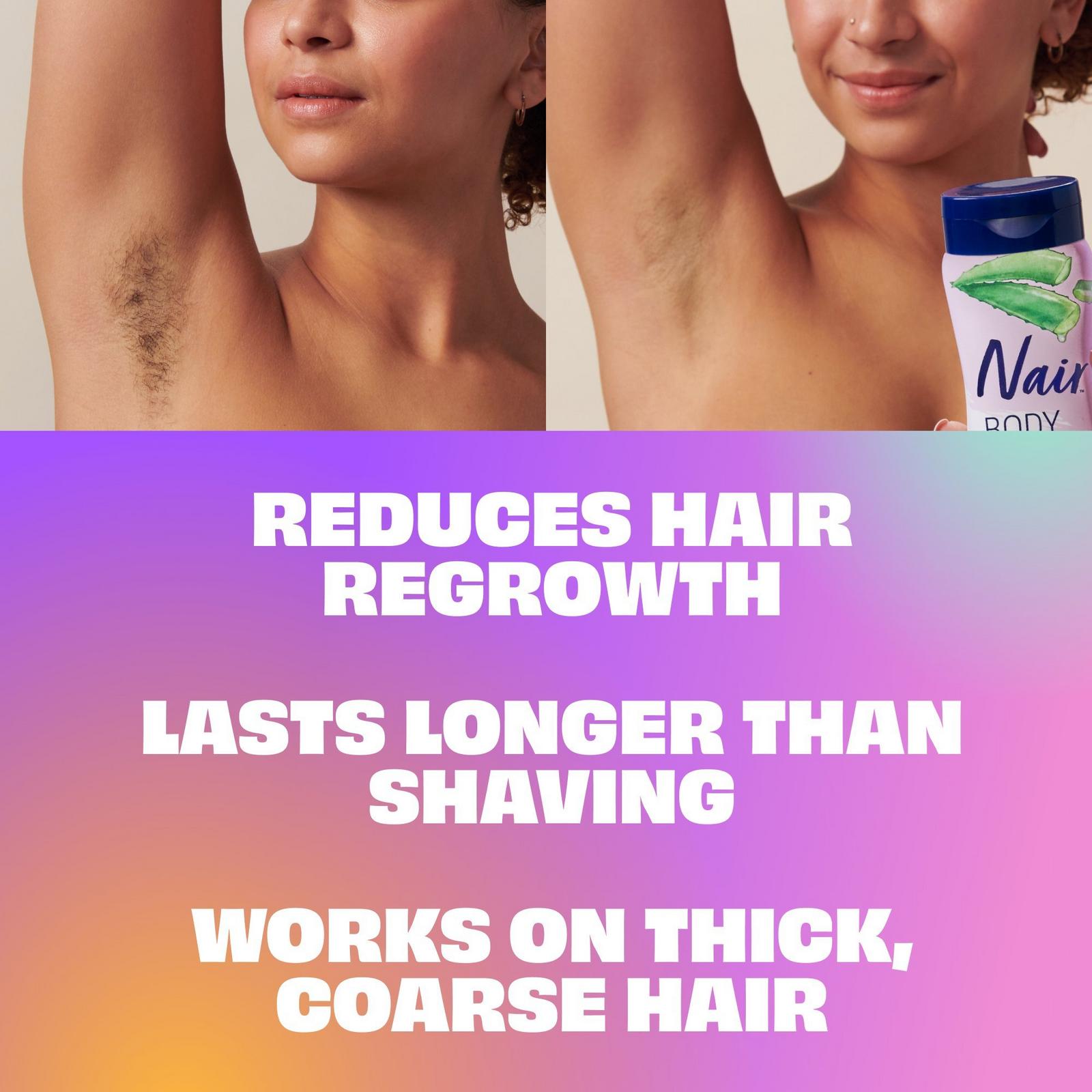 Body Cream Hair Remover with Soothing Aloe and Water Lily