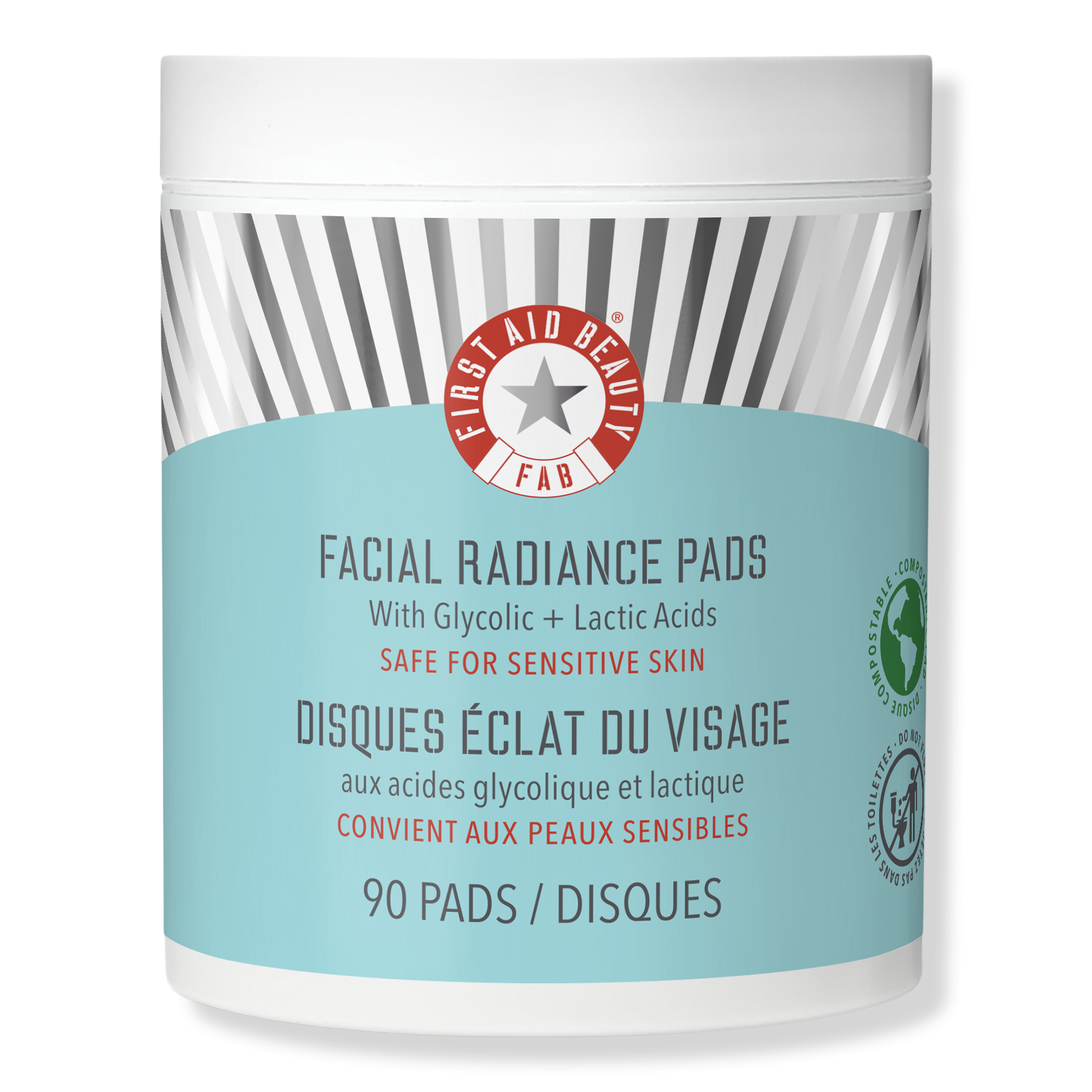 First Aid Beauty Facial Radiance Pads with Glycolic + Lactic Acids #1