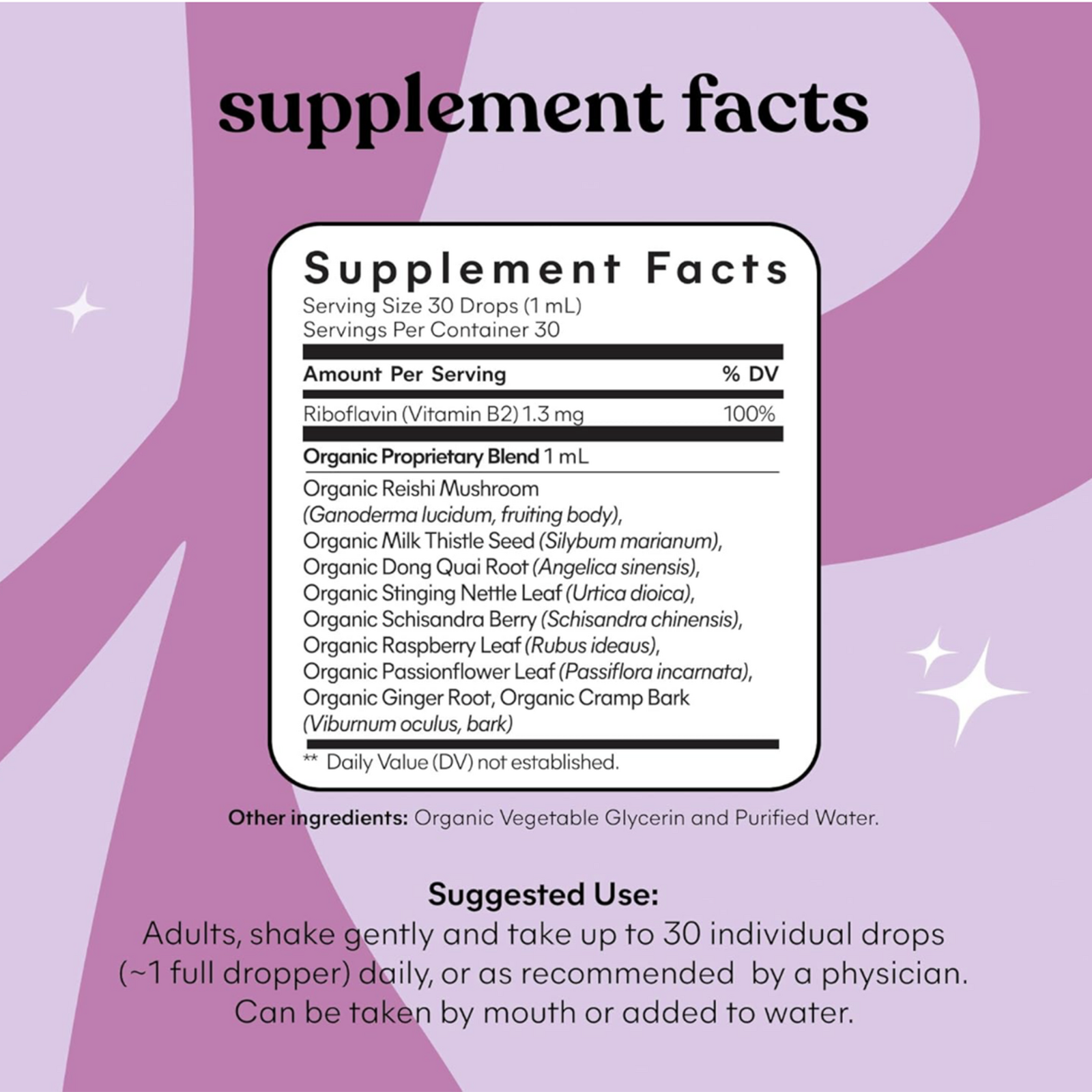 PMS: Women's Balance Liquid Drops