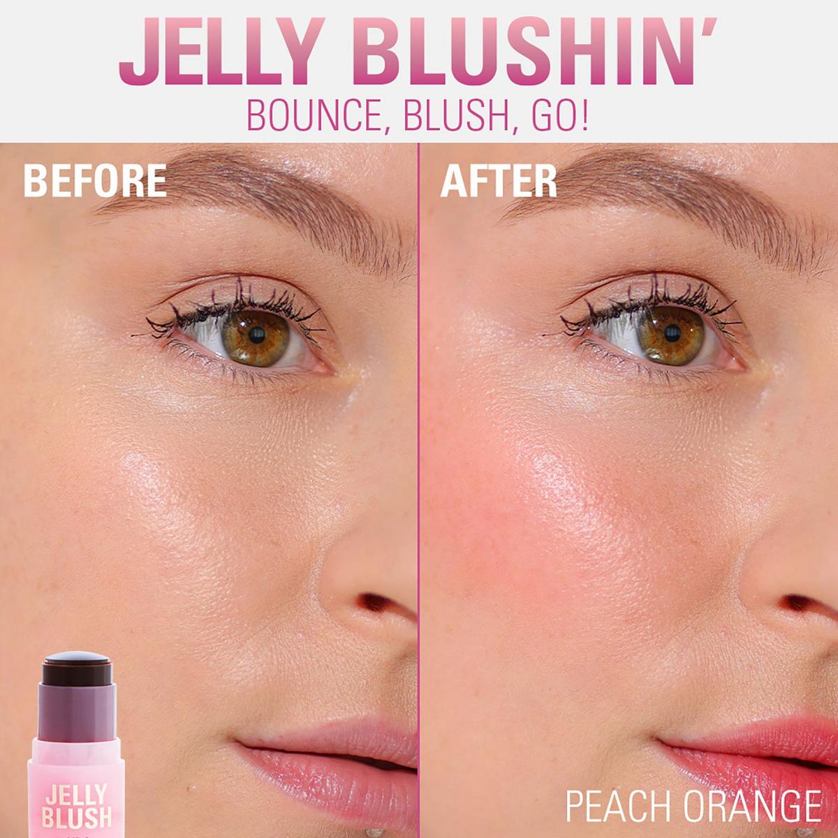 Jelly Blush Stick Lip & Cheek Stain - Peach Orange