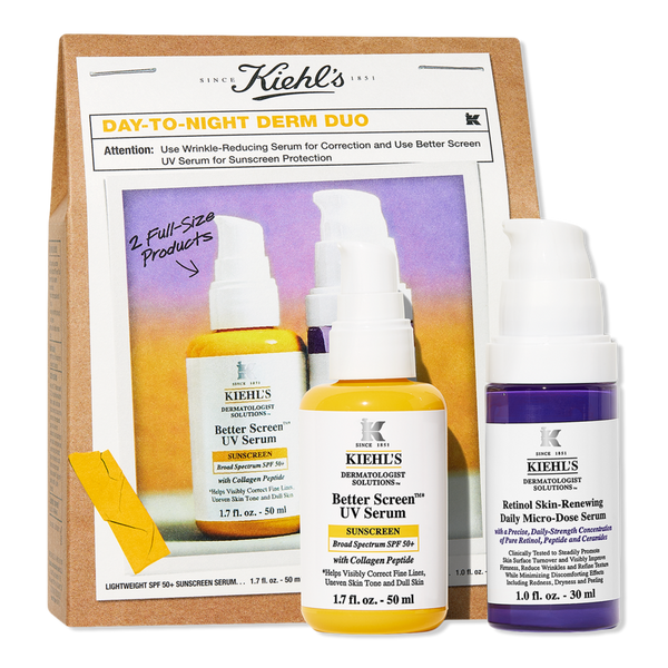 Kiehl's Since 1851 Day-To-Night Derm Duo Skincare Gift Set #1