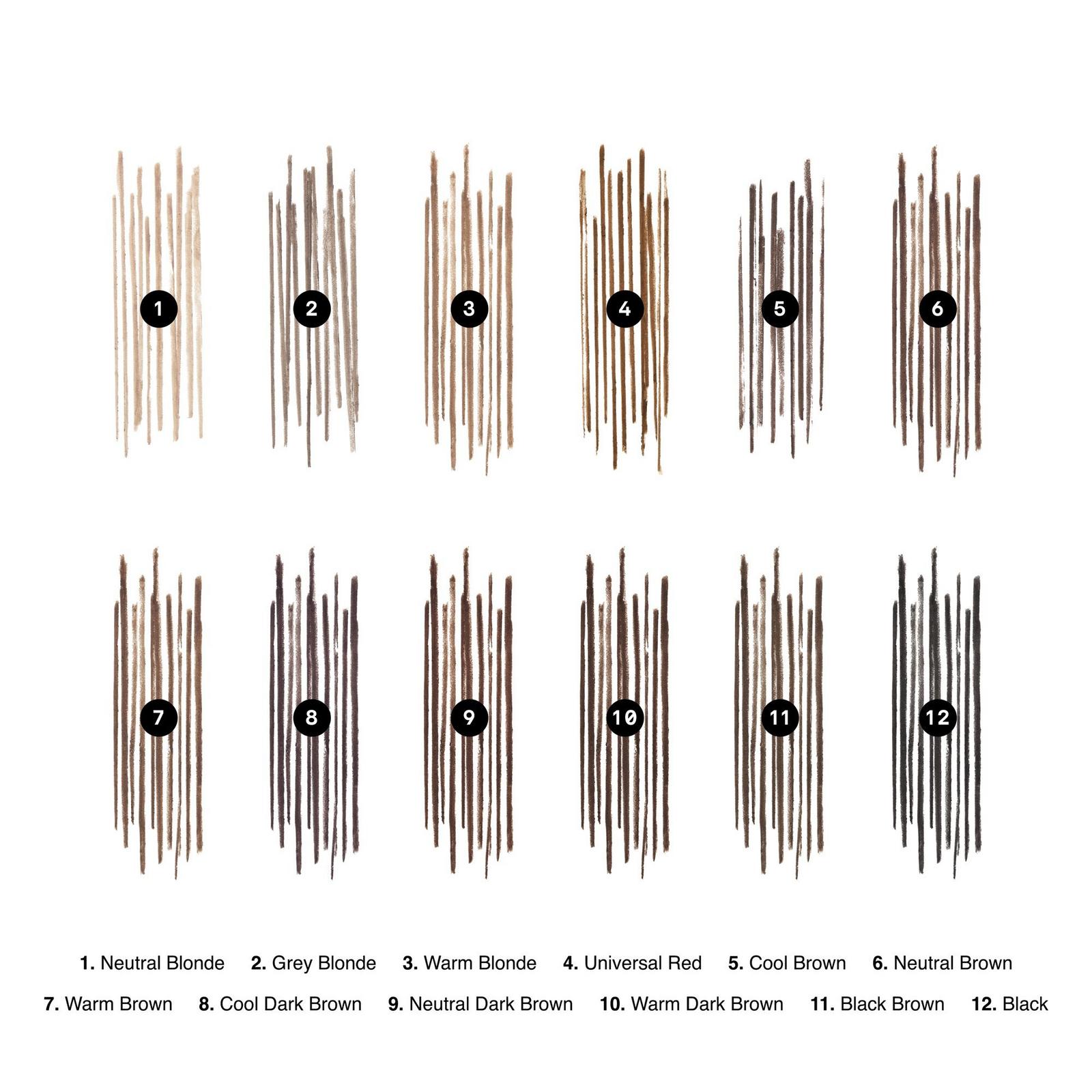Precise 24-Hour Ultra Slim Eyebrow Pencil - Black Brown