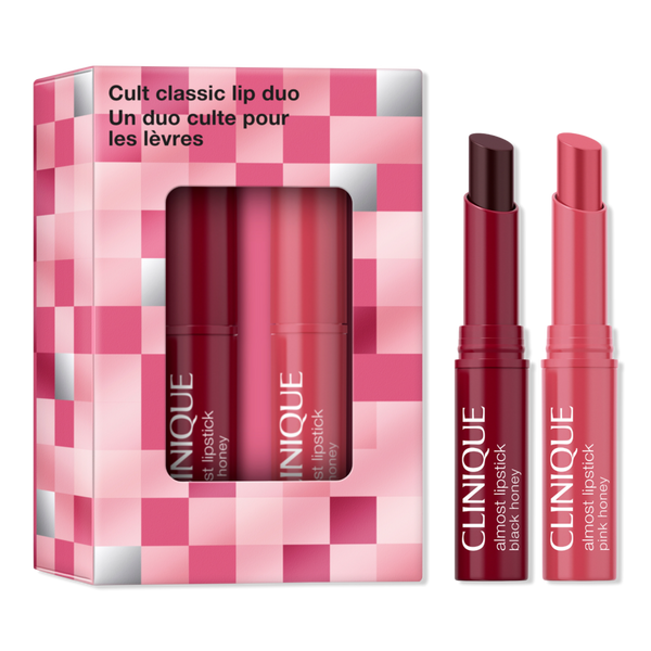 Clinique Cult Classic Lip Black Honey + Pink Honey Duo #1