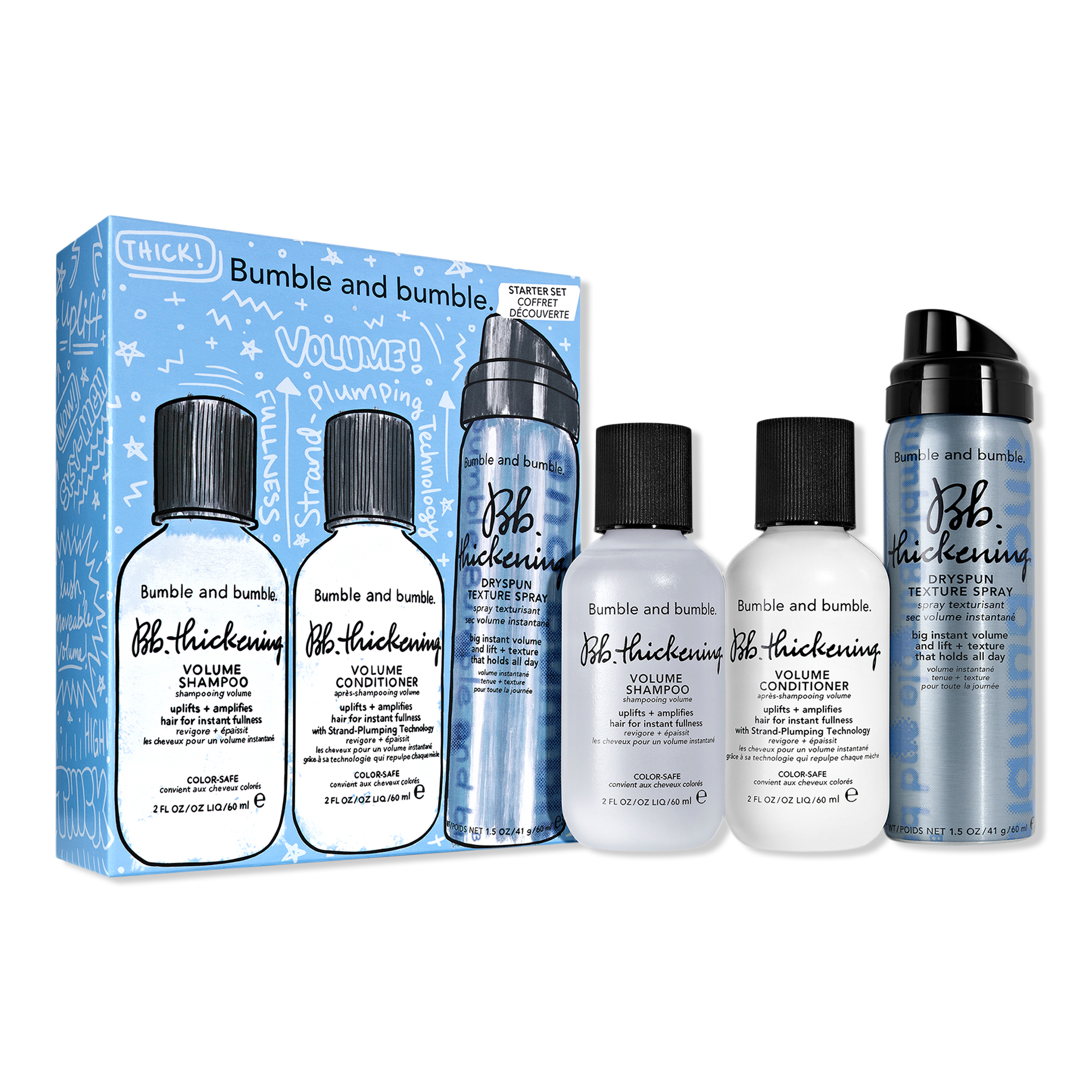 Bumble and bumble Travel-Size Thickening + Volumizing Hair Set #1