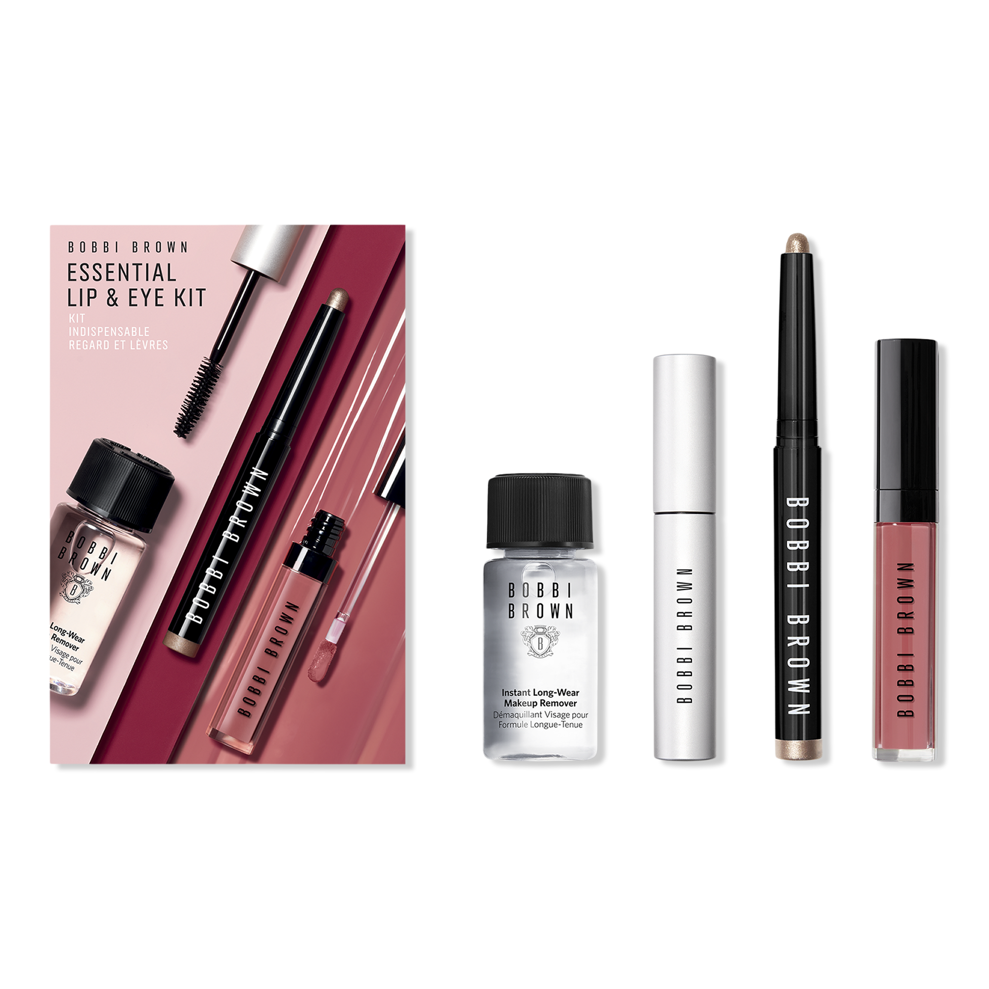 BOBBI BROWN Essential Lip & Long-Wear Eye Makeup Kit #1