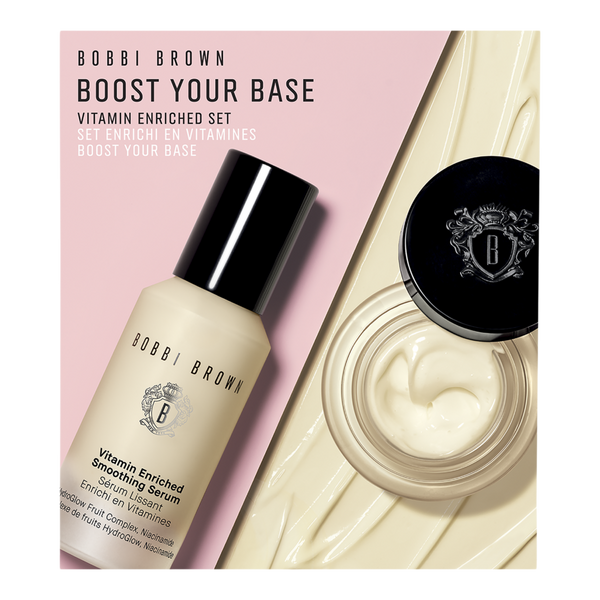 BOBBI BROWN Boost Your Base Vitamin Enriched Moisturizer and Serum Set #8