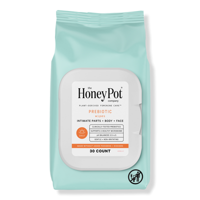 The Honey Pot Company Prebiotic Feminine Cleansing Wipes