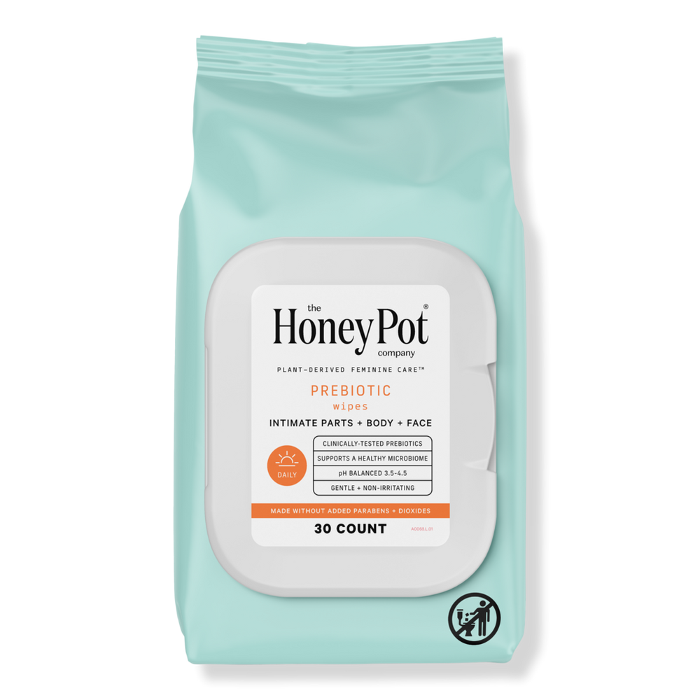 The Honey Pot Company Prebiotic Feminine Cleansing Wipes