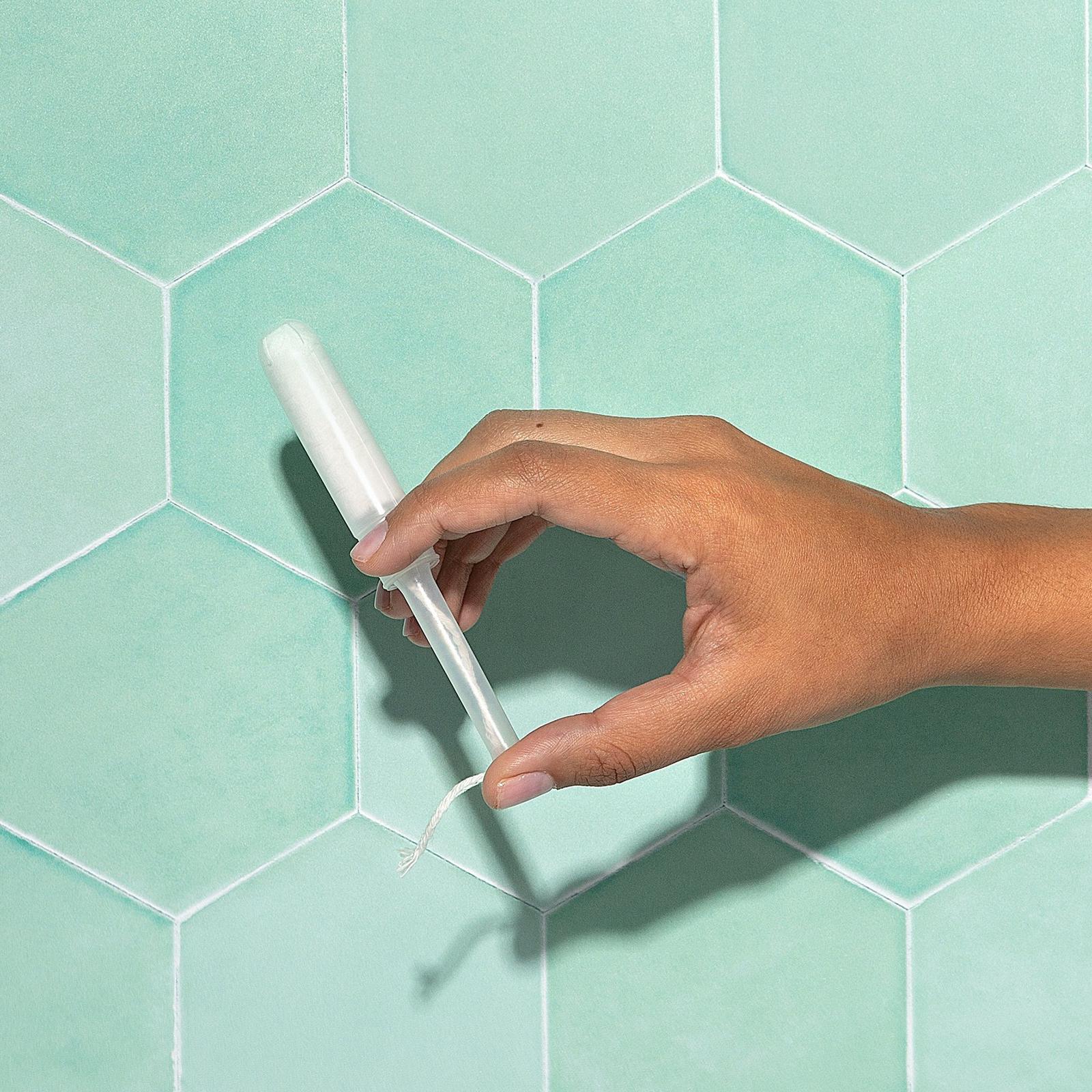 Organic Cotton Regular, BPA-Free Applicator Tampons