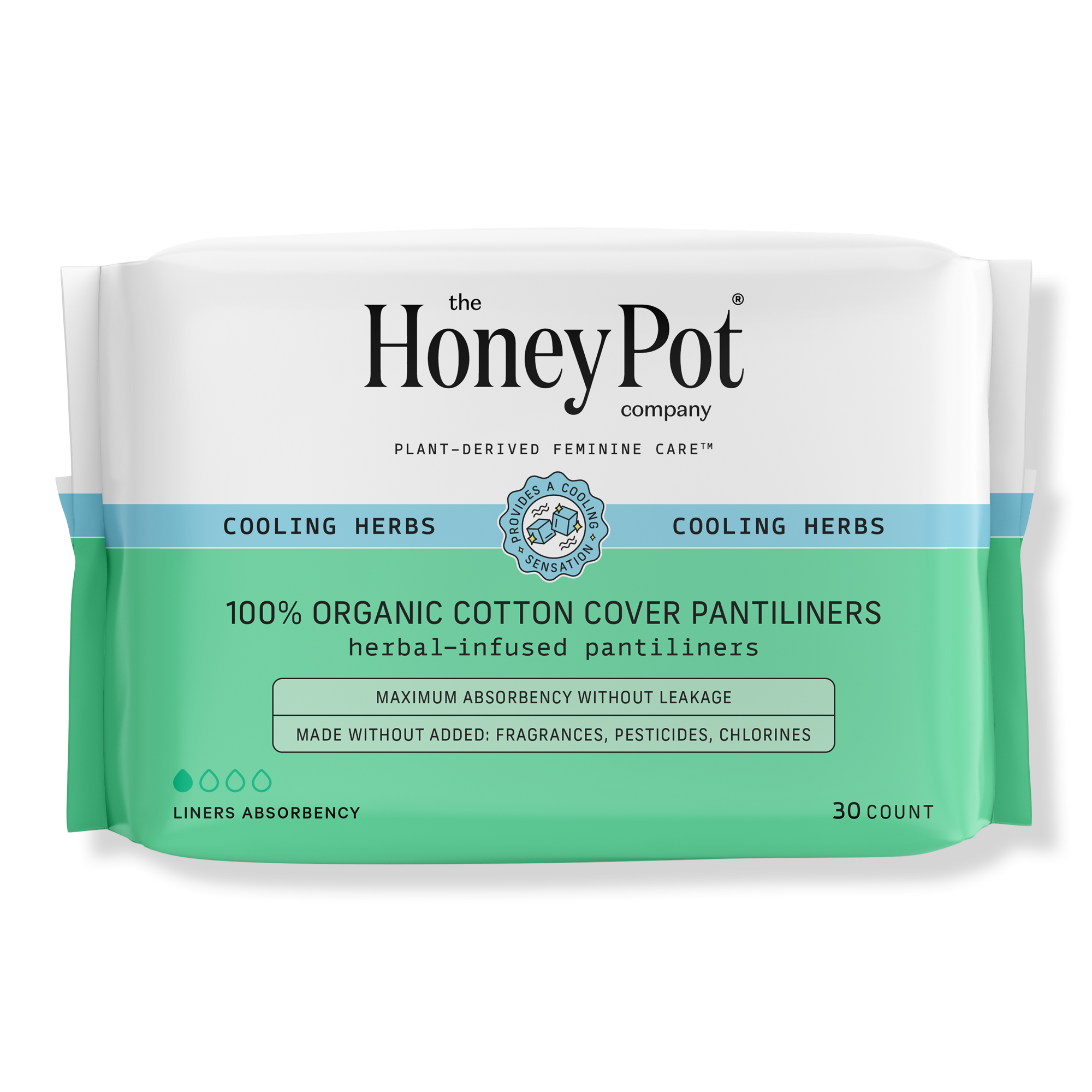 The Honey Pot Company Herbal-Infused Pantiliners #1