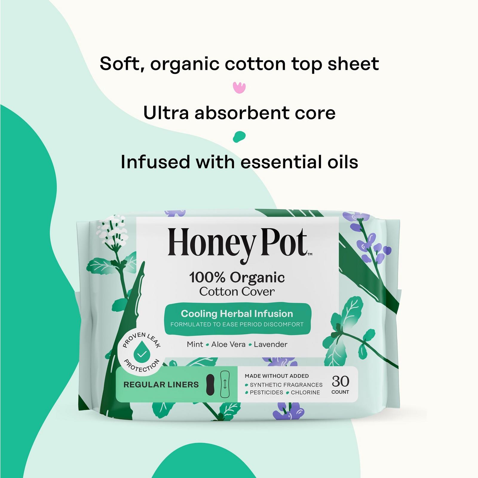 Herbal-Infused Pantiliners