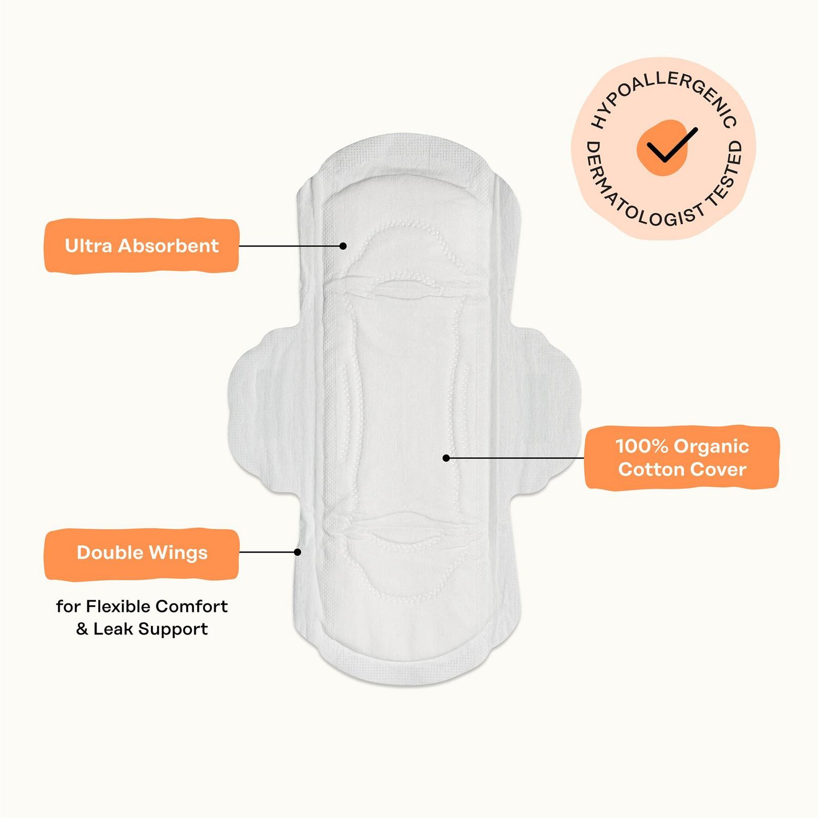 Non-Herbal Regular Pads with Wings