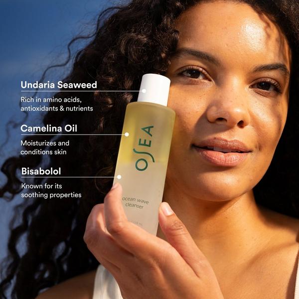 OSEA Mini Ocean Wave Cleanser Bi-Phase Cleansing Oil and Makeup Remover #3