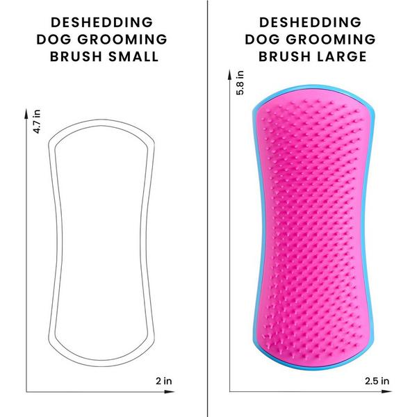 Tangle Teezer Large De-Shedding Dog Grooming Brush #8