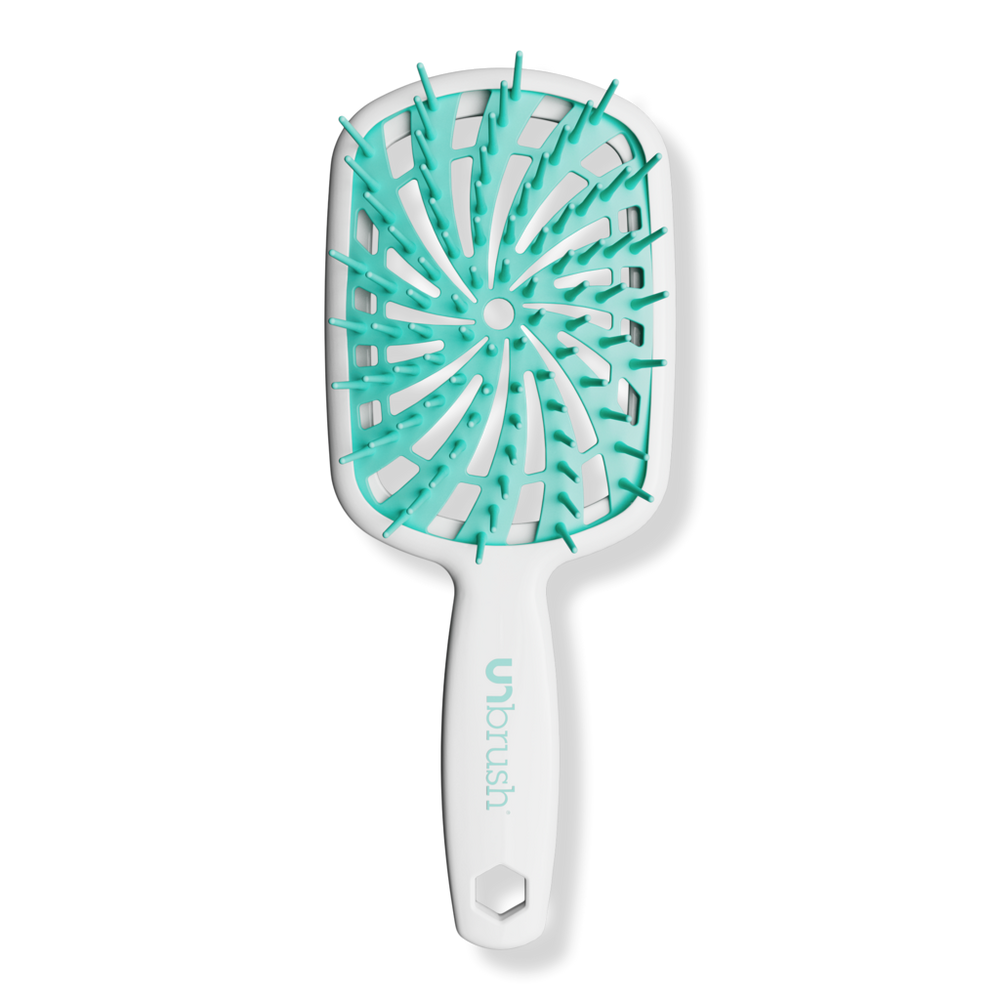 Unbrush Plus Detangling Hair Brush - Fine & Fragile Hair - Mint Swirl