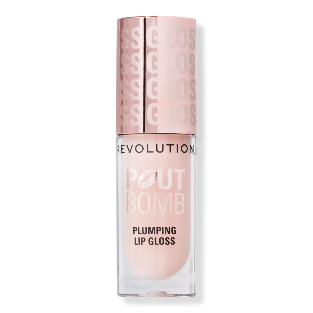 Revolution Beauty Pout Bomb Plumping Gloss - Milky Sheer Holo