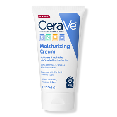 CeraVe Baby Moisturizing Cream, Gentle Moisturizer for Sensitive Skin & Eczema Prone Skin