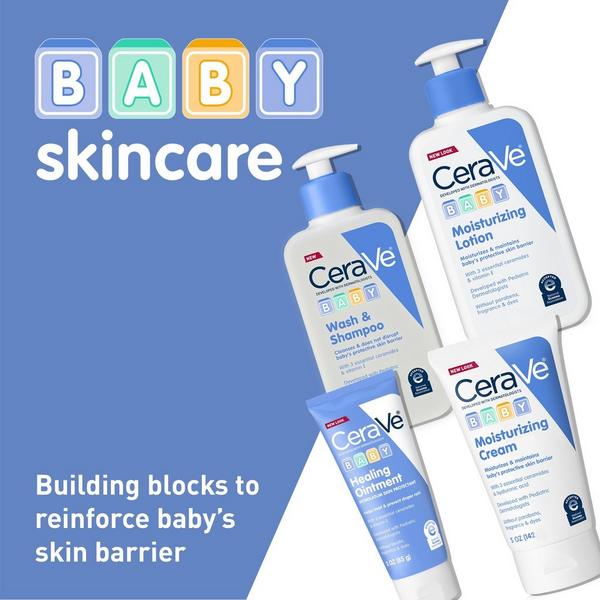 CeraVe Baby Moisturizing Cream, Gentle Moisturizer for Sensitive Skin & Eczema Prone Skin #6