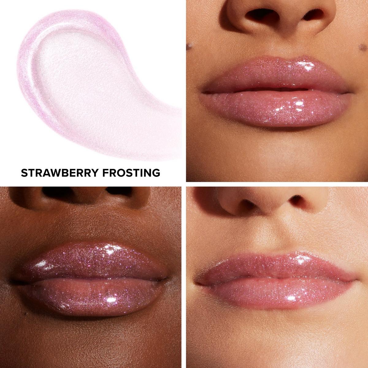 Kissing Jelly Hydrating Lip Oil Gloss - Strawberry Frosting
