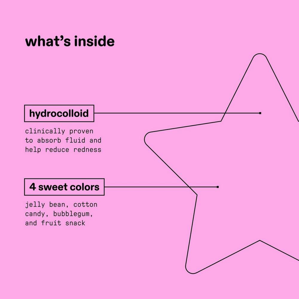 Hydro-Star Pimple Patches - Pink