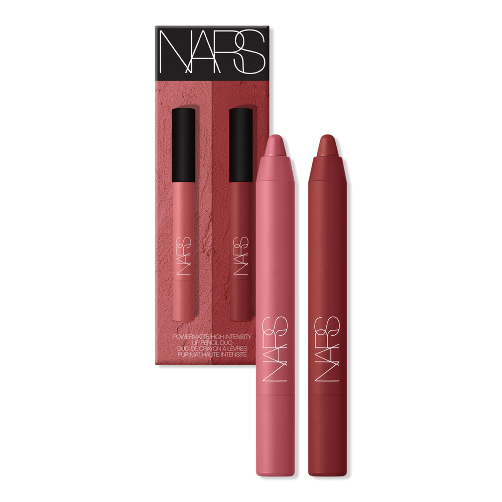 Nars Powermatte High-intensity Lip Pencil Duo In Multi