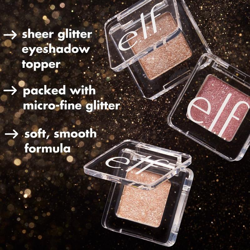e.l.f. Cosmetics - Certified Platinum Fine As Fleck Glitter Eyeshadow |  Ulta Beauty