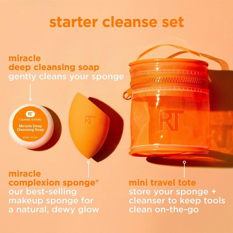 CENTURY The Cleansing & The Soap セット Real Techniques - Miracle Blend + Cleanse Set | Ulta Beauty