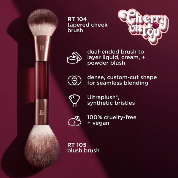 Real Techniques Cherry On Top It's All Blush Makeup Brush #2