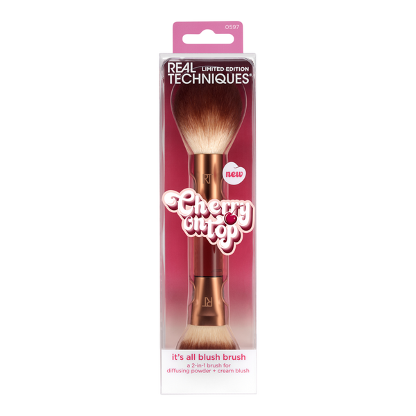 Real Techniques Cherry On Top It's All Blush Makeup Brush #6