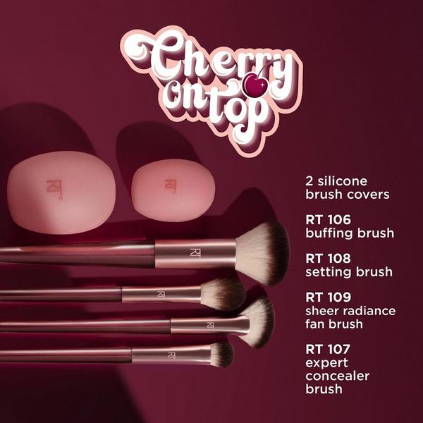 Real Techniques Cherry On Top A Brighter Hue Base Brush Set #2