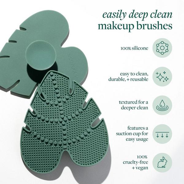 Almohadilla Limpiadora de Brochas de Maquillaje 2