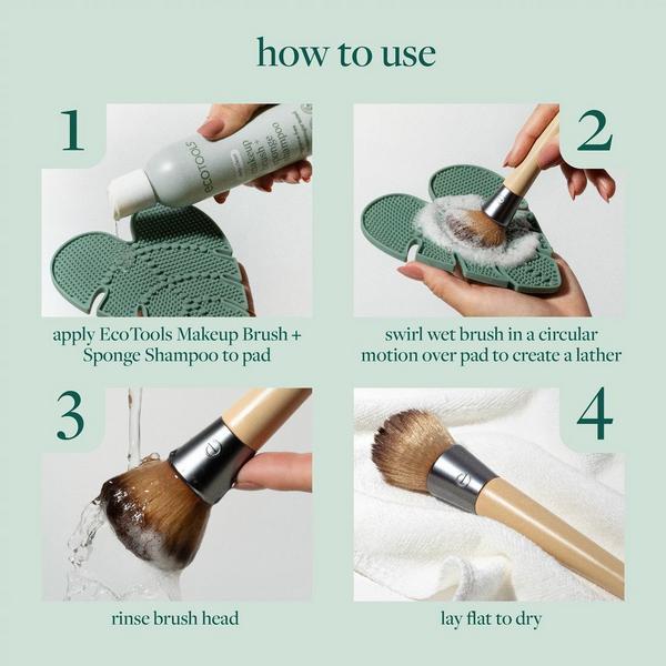 Almohadilla Limpiadora de Brochas de Maquillaje 4